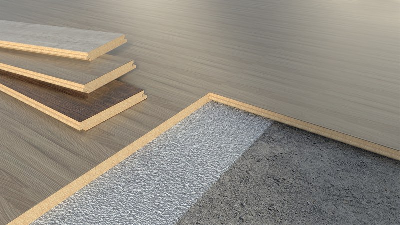 新建材の床材の事例