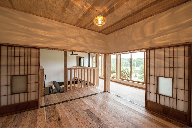 音響熟成®︎木材と幻の漆喰®︎で空気がうまい家仕様にリノベーション